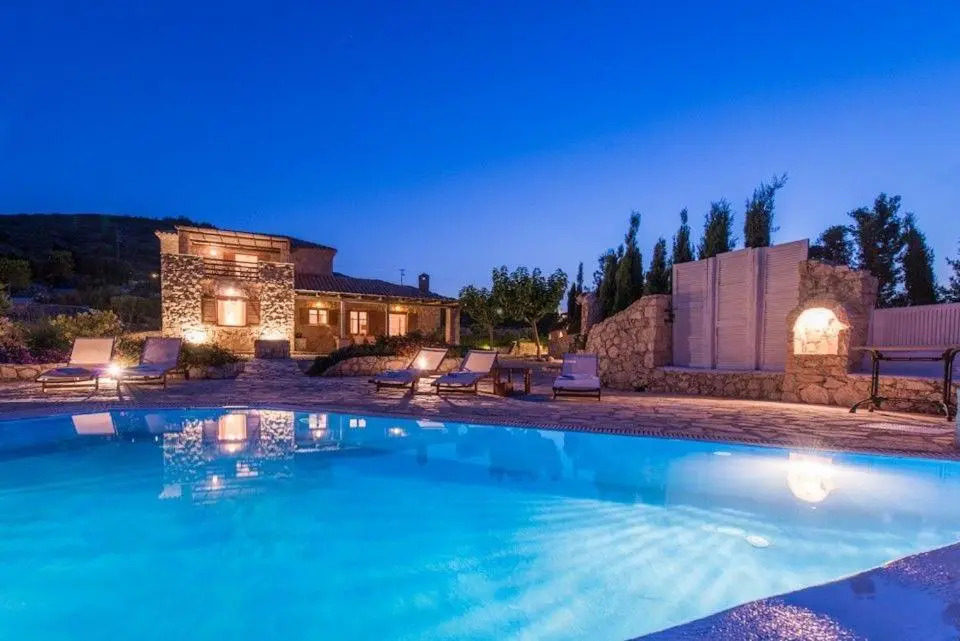 Extravagant Zante Villa Villa Purple Great Sea Views 3 Bedrooms