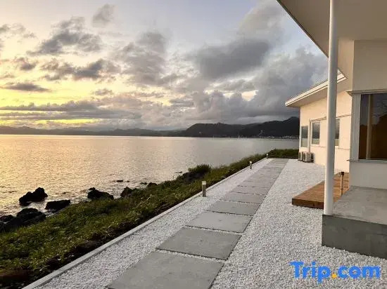 洞爺湖町一棟貸ヴィラ UMITO Luxury Private Villa Exclusive One Group Per Day Panoramic Views of Lake Toya and Funka Bay