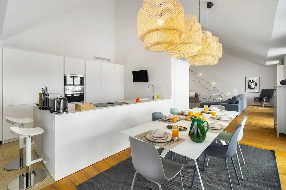Lisbon Skyline Penthouse Luxury Living View, Ac & Elevator