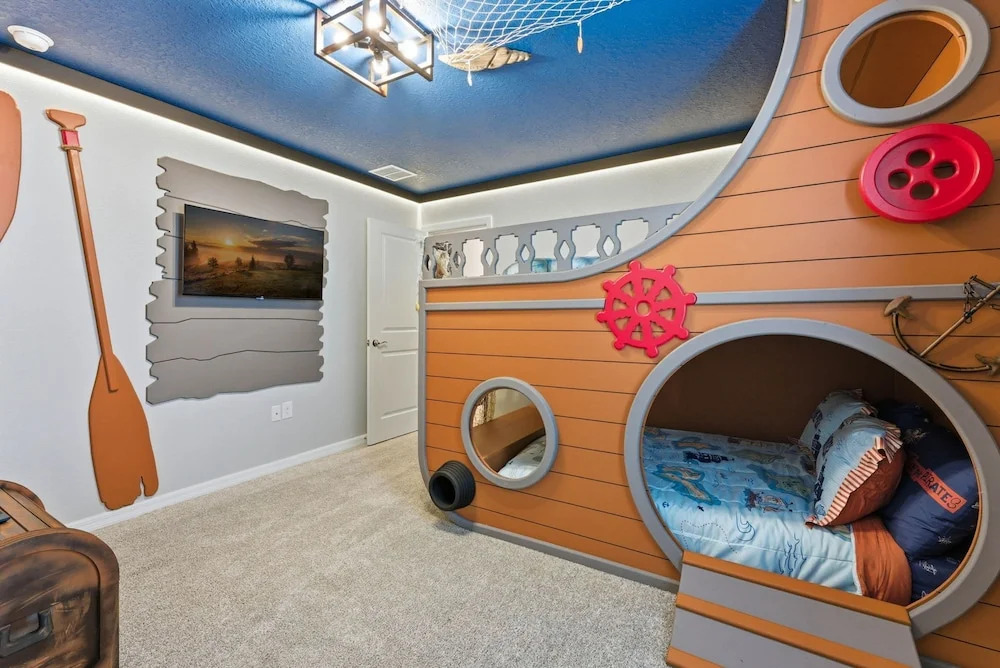 Luxury Themed Villa Pool Theater Game Room