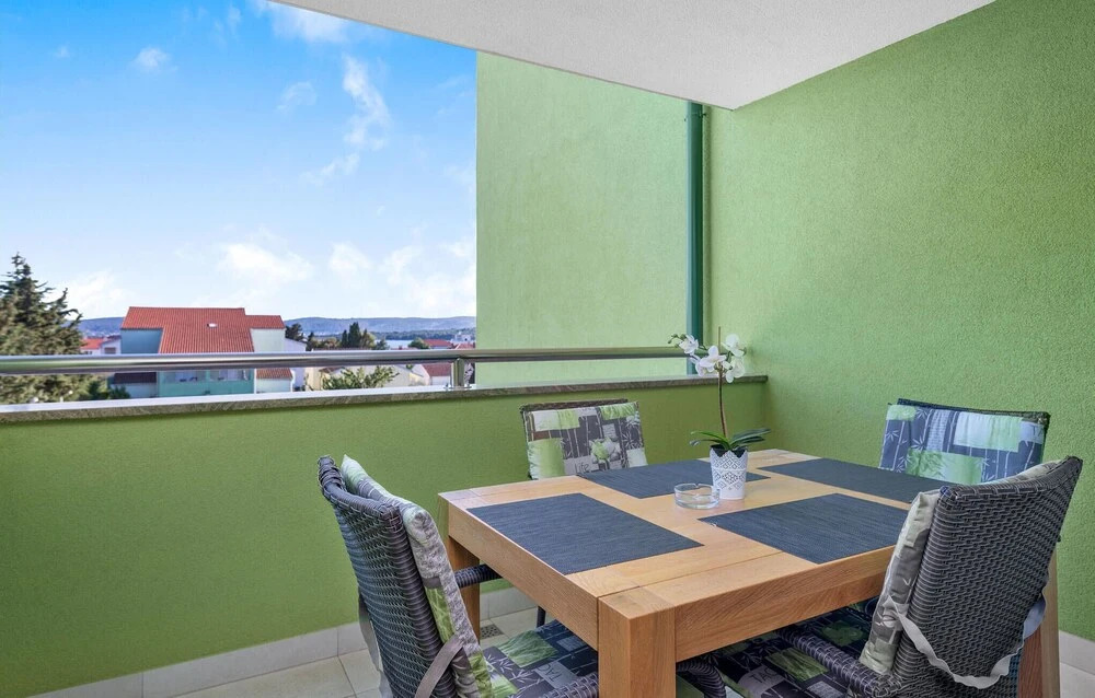 Amazing Apartment in Turanj With 1 Bedrooms, Indoor Swimming Pool and Swimming Pool
