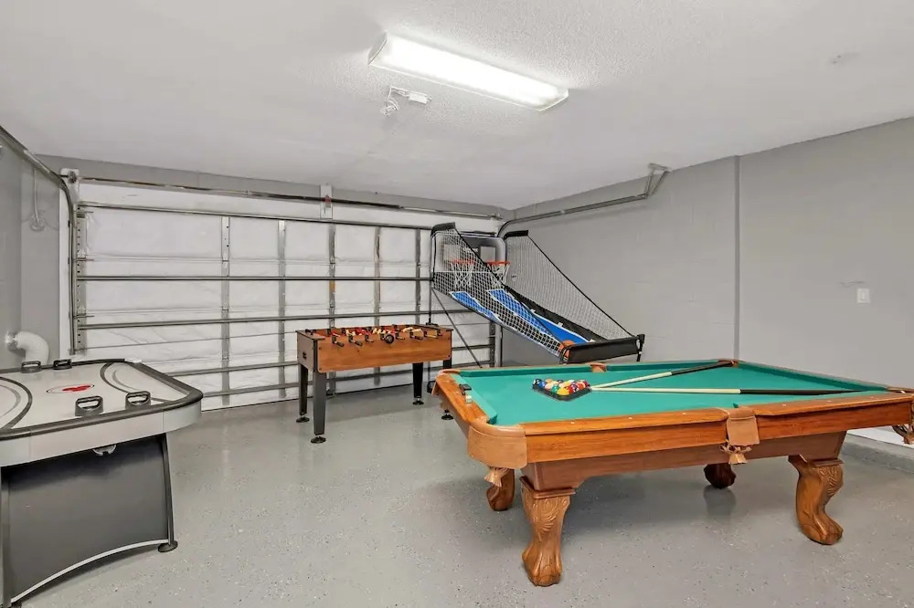 Spacious Pool Area and Game Room, Quiet Location Close to Disney #6lb73