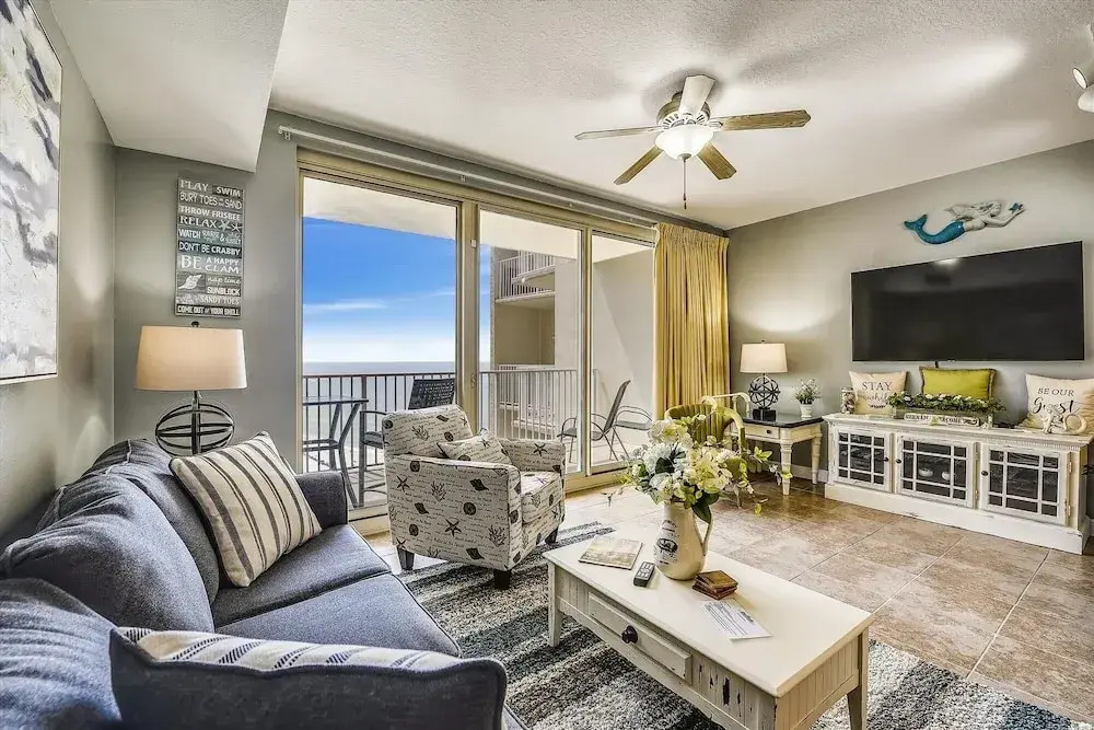 Shores of Panama 1704 - 2 Bedroom + Bunk Room . Updated! Res. Parking 2 Condo by RedAwning