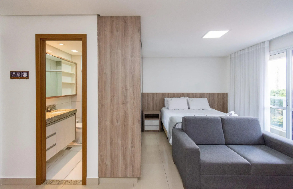 Confortável Flat No Setor Bueno   Th305