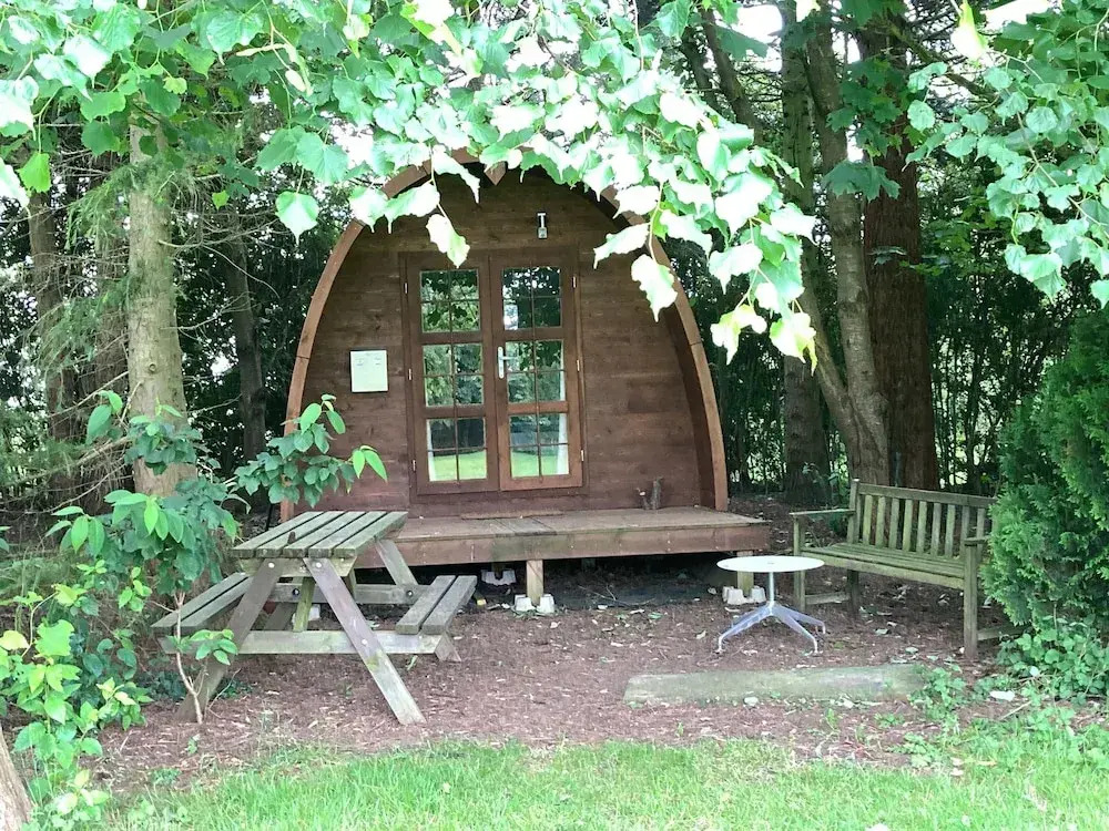 Woodland Camping pod With use of Campsite Bathroom