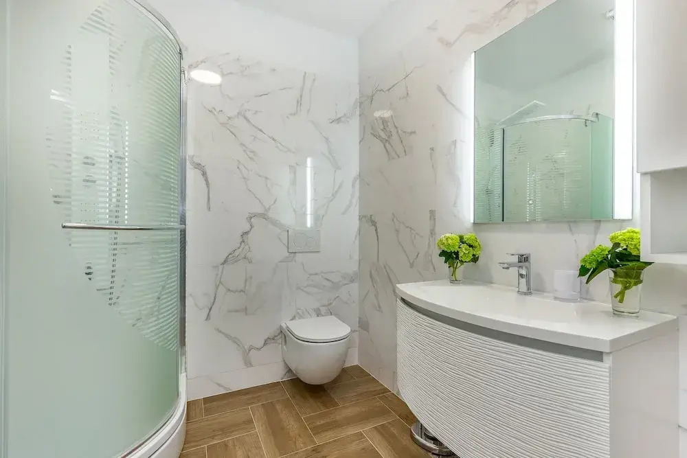 Luxury apartments Kostrena with pool