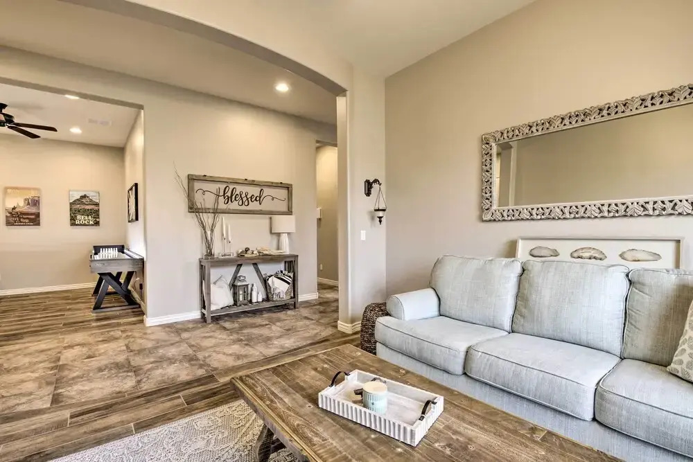 Game Room & Pool: Stylish Goodyear Home!