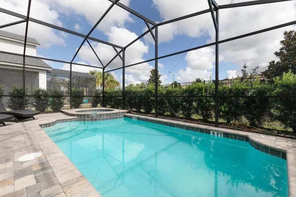 Stunning house with private pool near Disney