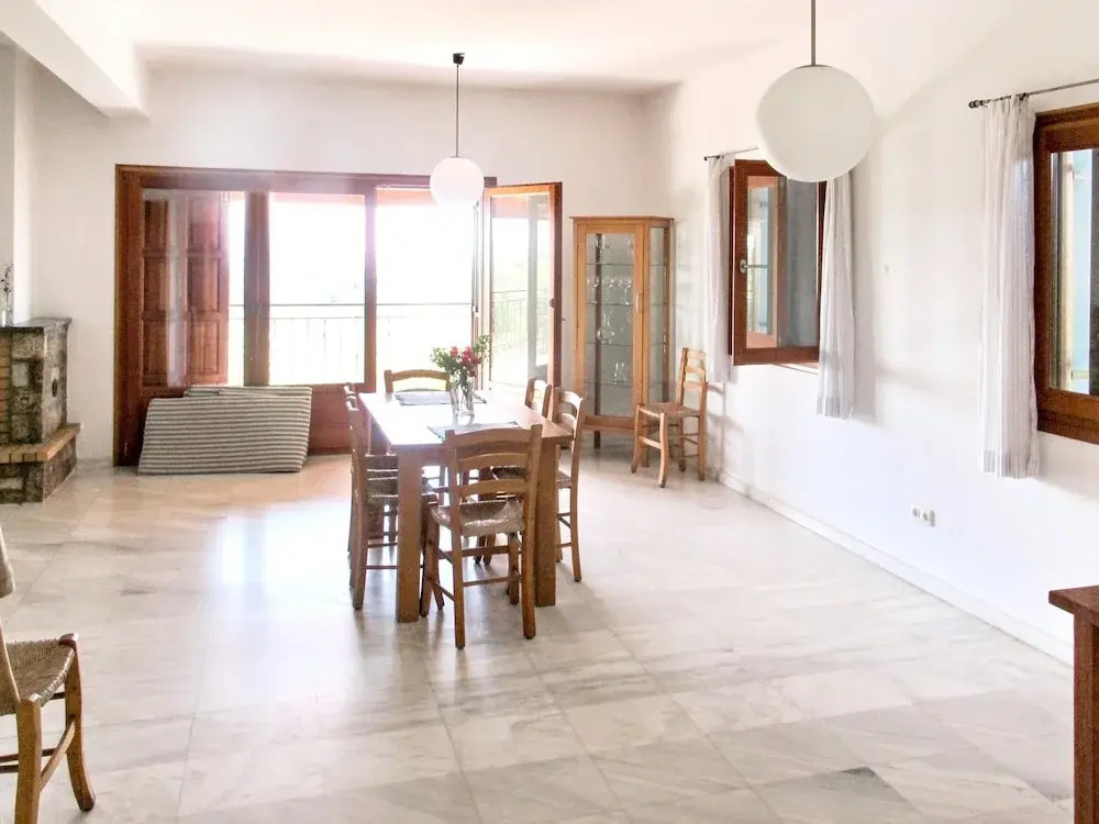Apartment With 3 Bedrooms in Agios Ilias, With Wonderful sea View, Enc