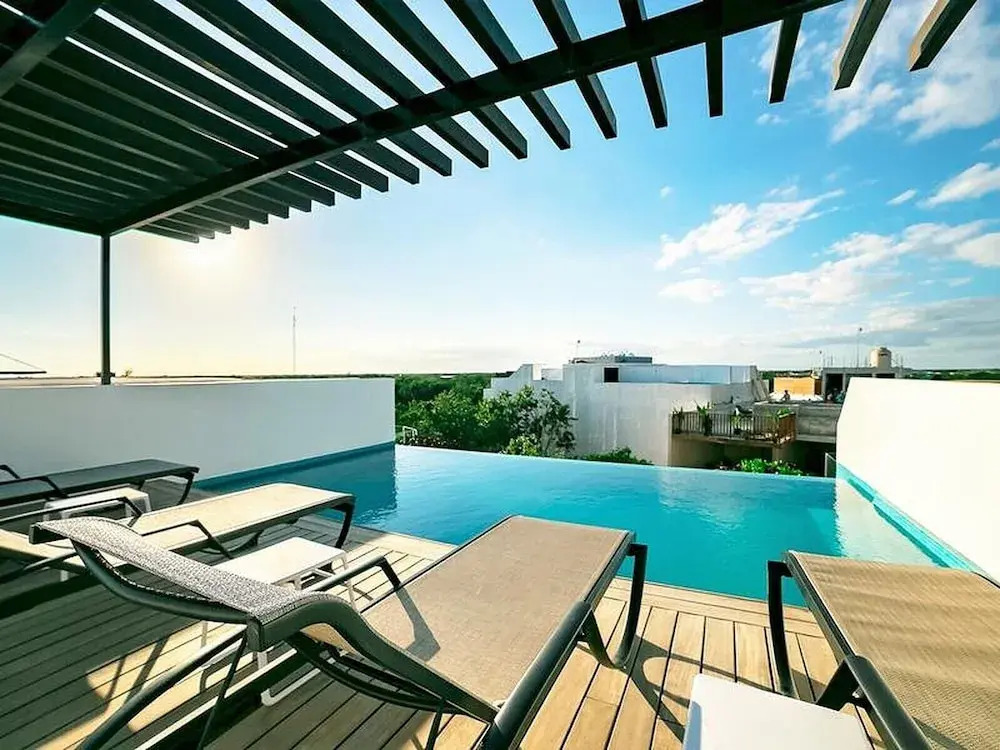 Classy 2 Br Apartment Fully Equipped, Up To 5 People, at Aldea Zama