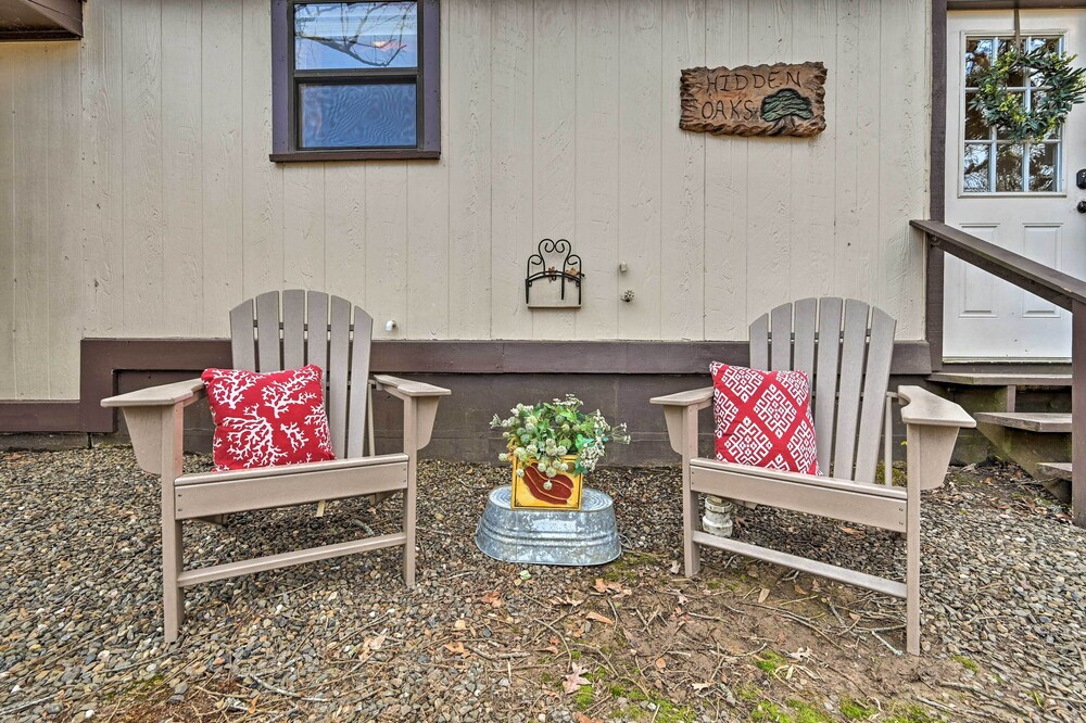 'hidden Oaks' Broken Bow Vacation Rental, Pets OK!