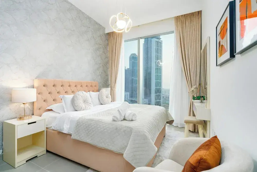 Whitesage - Chic Condo With Incredible Fountain and Sea View