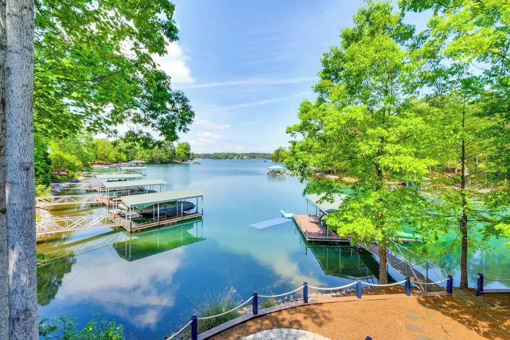 Beautiful Lake Keowee Home w/ Boat Dock & Fire Pit