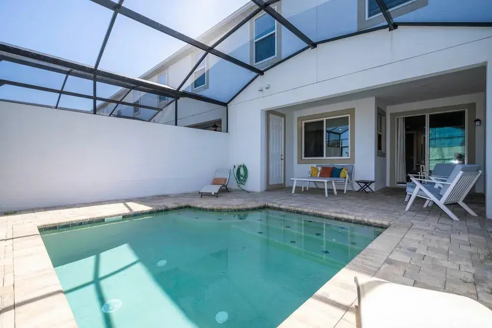 1543 CP - Opulent 4BR Townhome: Private Pool, Solara Resort