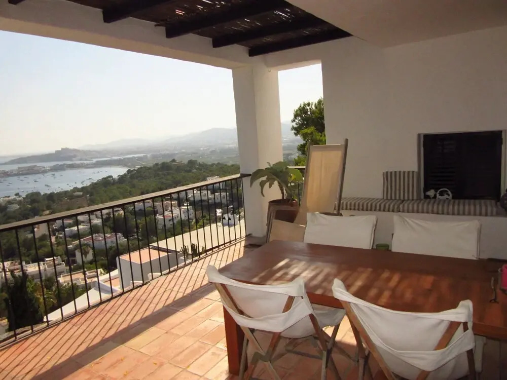 Stunning View Over the bay of Talamanca and Ibiza City