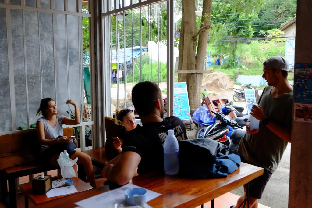 White Jail at Koh Tao Hostel