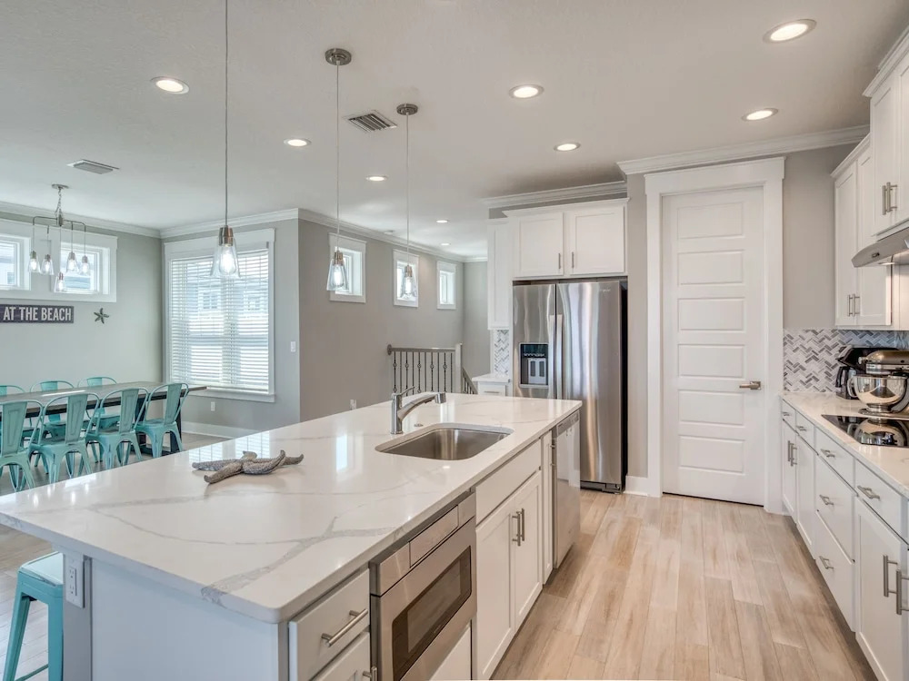 New Listing! New Vilano Beach W/ Gulf View 5 Bedroom Home