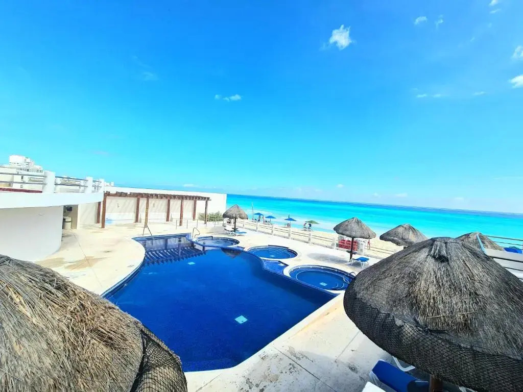 Villas Marlin 108, a pie de playa, albercas, jacuzi, ubicacion inmejorable
