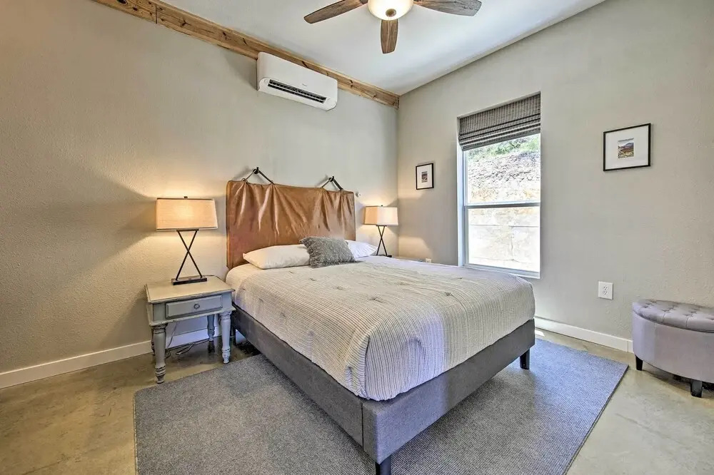 Modern Cabin w/ Stunning Views ~ 1 Mi to Lake!