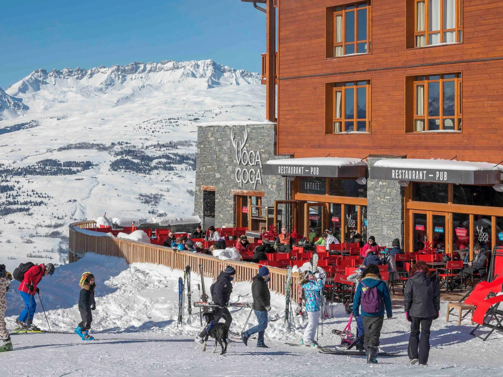 Luxury apartment with Wi-Fi in large ski area Paradiski