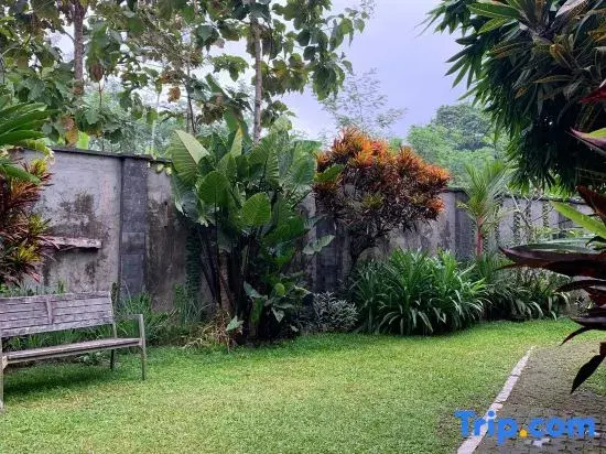 Tranquil place near Merapi Mountain