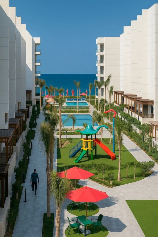 Luxurious Chalet With Garden View in Port Said Overnorate