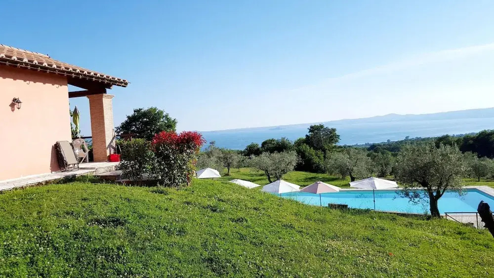 Rustic Country House With a View of Lake Bolsena