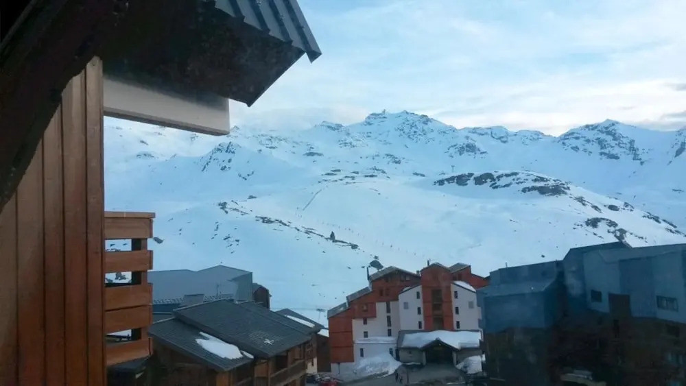 Apartment With one Bedroom in Val Thorens, With Wonderful Mountain Vie