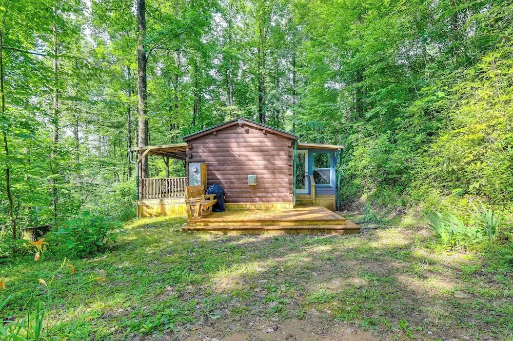 Rosman Vacation Rental w/ Charcoal Grill!