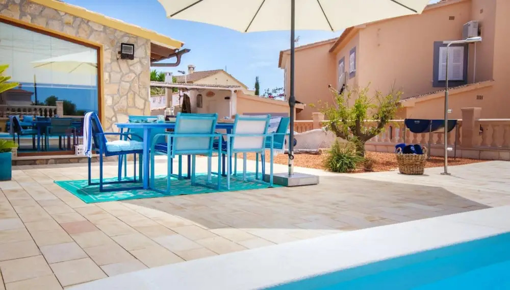 Villa With 3 Bedrooms in Llucmajor, With Wonderful sea View, Private P