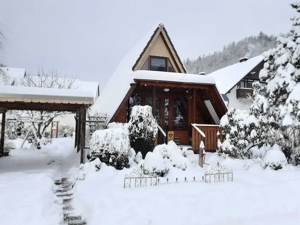 A-frame House in Dreislar Near Ski Slopes