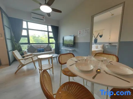 Jesselton Quay Area KK City New Modern by WJ Homestay