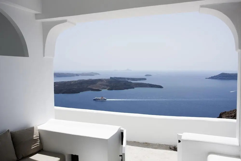 Santorini Cliffs