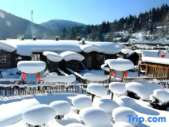 Snow Valley · Ruixue Snow · Winter Moon Painting Manga Travel Beauty Stay