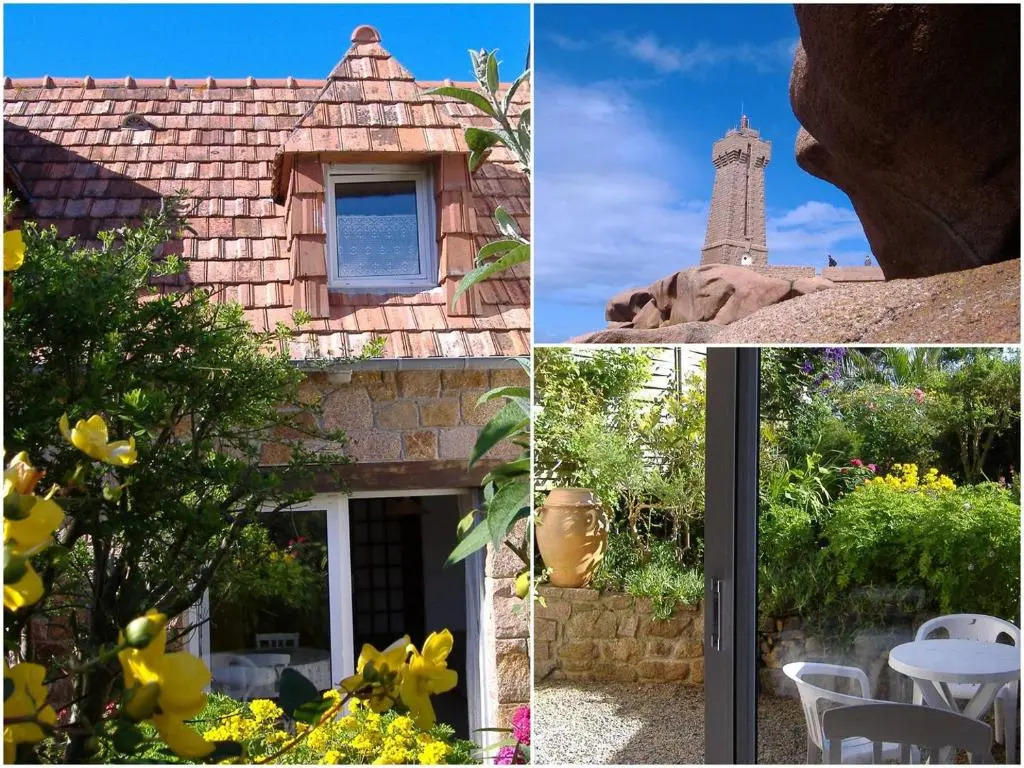 Maison avec WIFI, à 100m de la plage à Ploumanac'h en PERROS-GUIREC - Réf 344