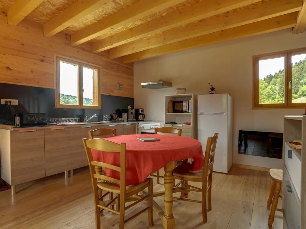Brand-new Wooden Chalet Offering Vast Views, 800m From Gérardmer and Close to the Pistes