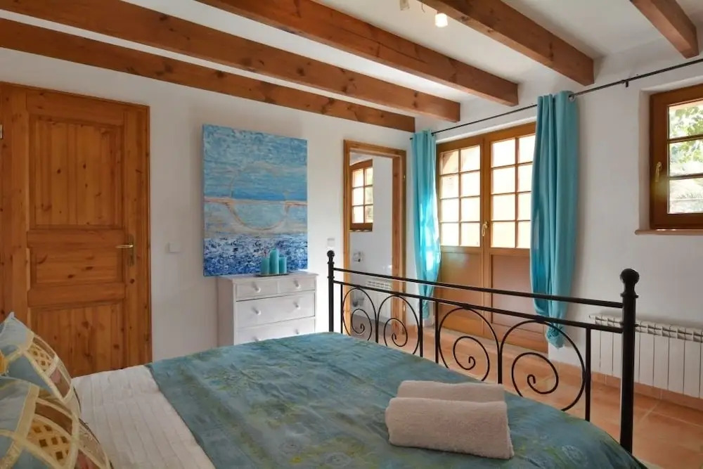 Mallorca traditional stone village house