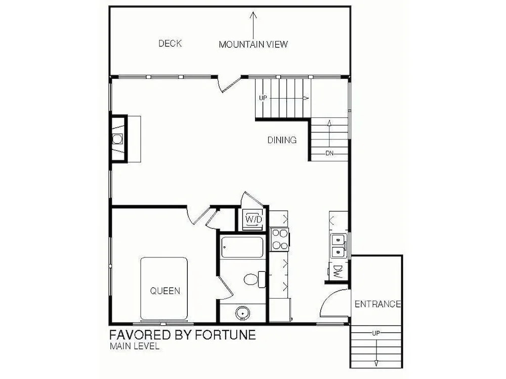 Favored by Fortune - Three Bedroom Cabin