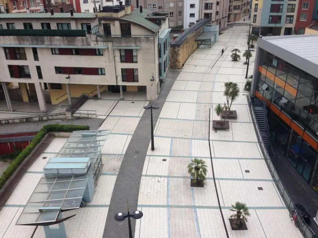 Atico centro Oviedo 3hab+garaje+terraza+wifi