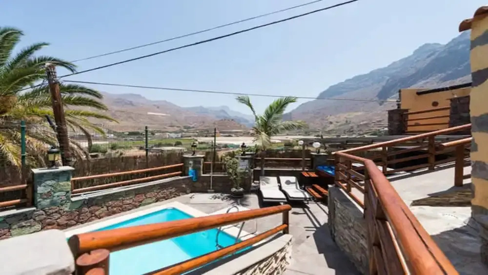 Villa With its own Swimming-pool, Jaccuzi and Sauna With Views to San Nicolas va