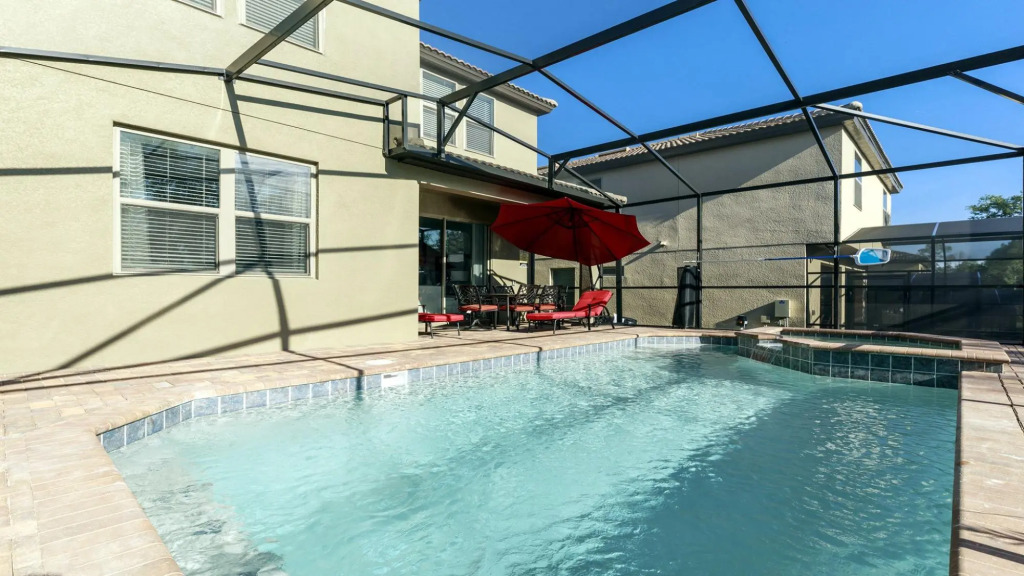 No Rear Neighbor 5BR Disney Pool Villa w Spa