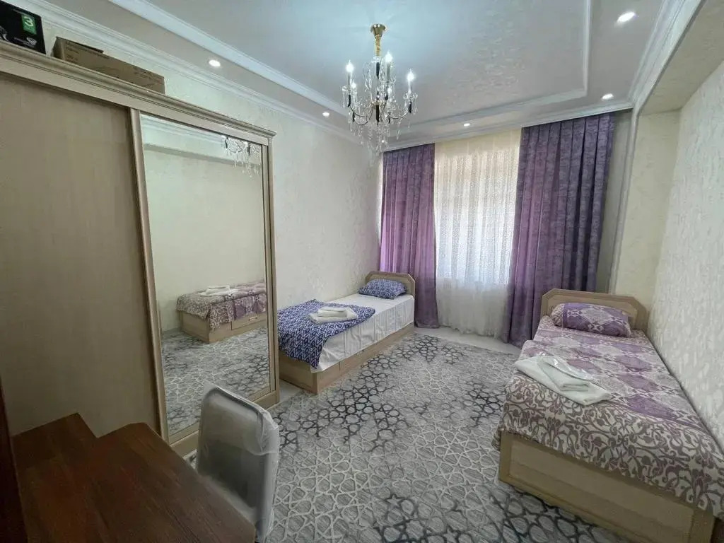 Cosy and bright 4 room apartment with terrace in the center of Tashkent