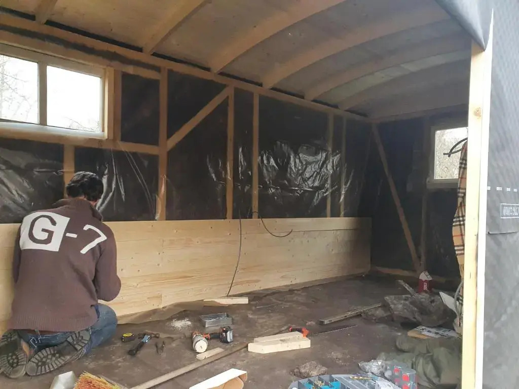 Tiny house op wielen Friesland
