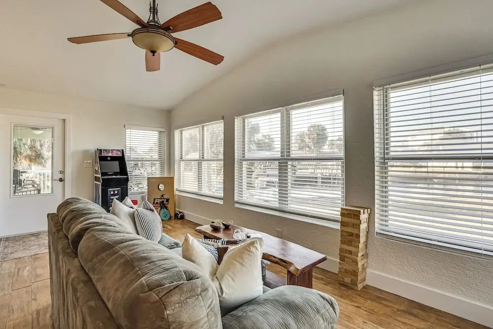 Waterfront Home on Canal w/ Dock & Pedal Boat!
