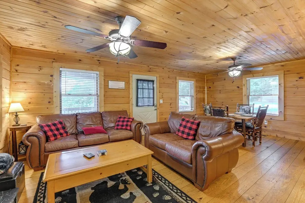 Pet-friendly Bryson City Cabin w/ Fire Pit + Deck!