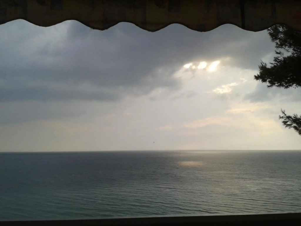 Siviri, the beautiful sunset