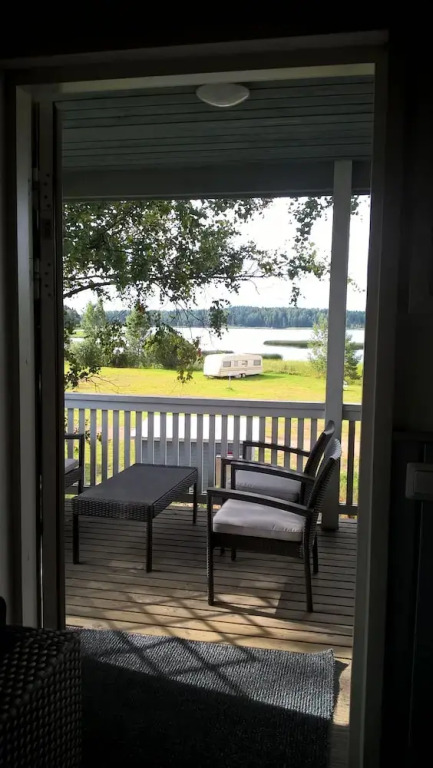 Vaalimaa Camping - On the beach