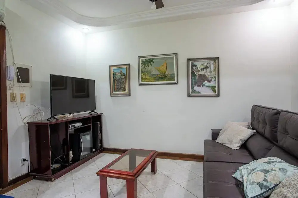 Apto Pet Friendly c Churrasqueira - Praia do Morro