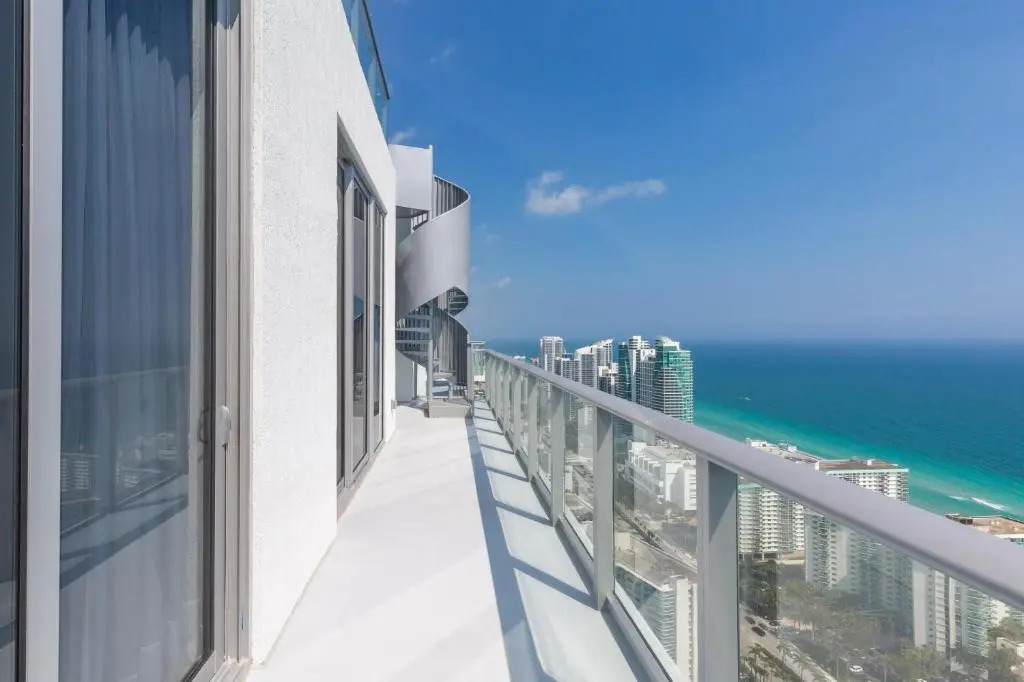 Luxury Penthouse Rental two bedroom at Hyde Beach House Resort 43th floor Miami