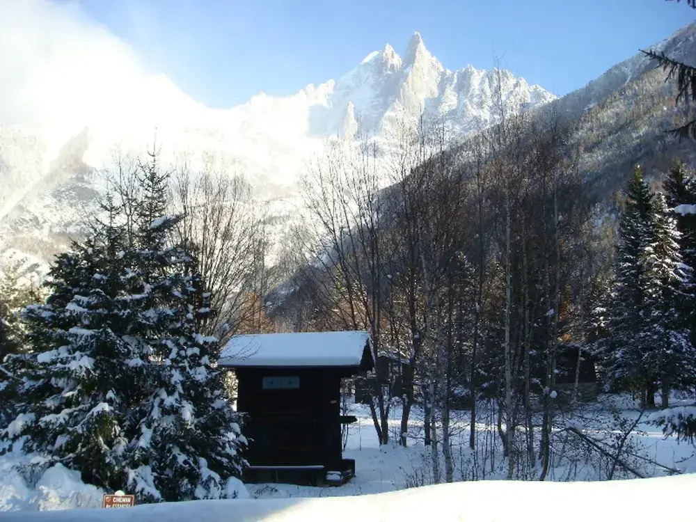 Chalet With 3 Bedrooms In Chamonix-mont-blanc, With Wonderful Mountain View, Furnished Terrace And Wifi - 200 M From The Slopes